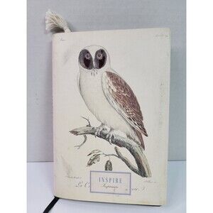 Laura Peirano Naturalismo Owl Inspire Journal Notebook Lined Pages Bookmark...